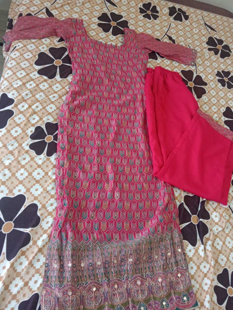 New Heavy Work  Suit With Dupatta