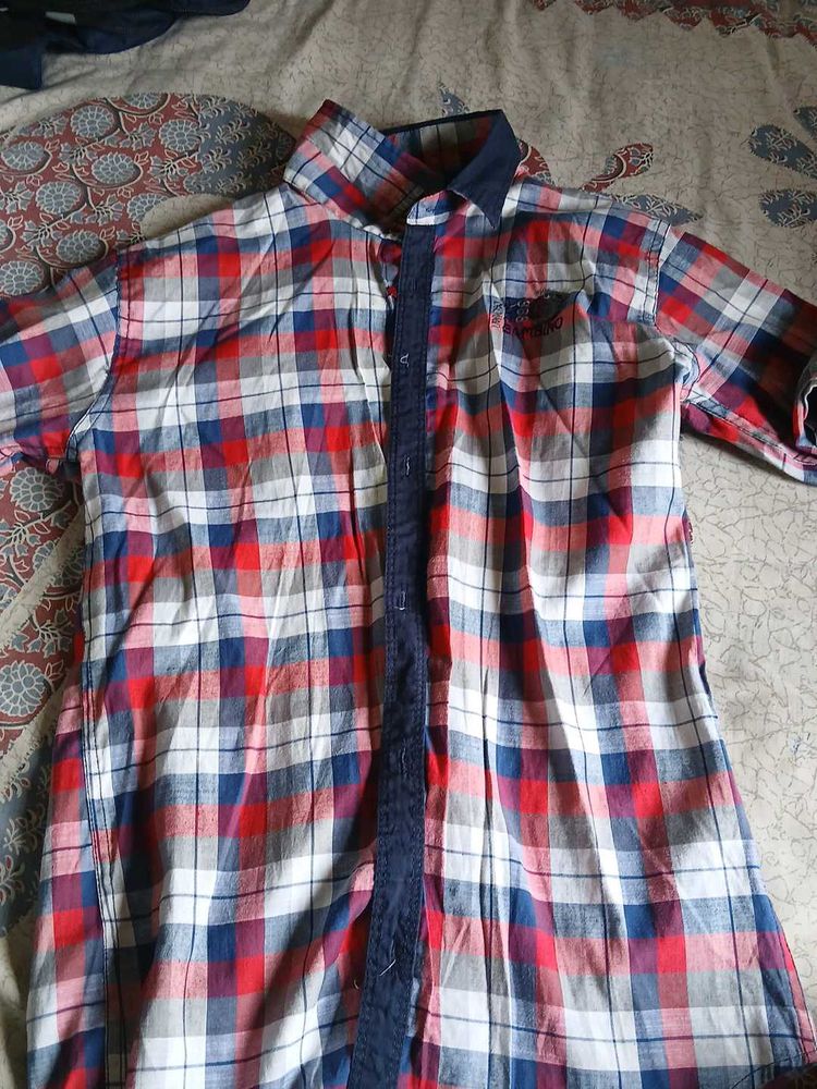 Checked Casual Shirt