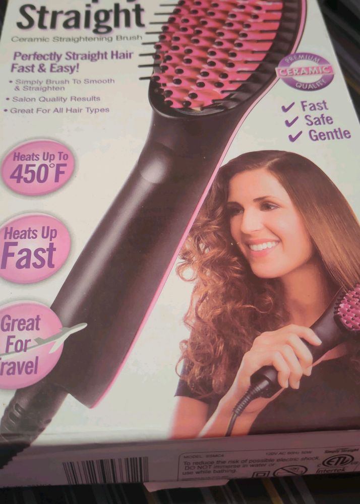 Hair Straightener Brush