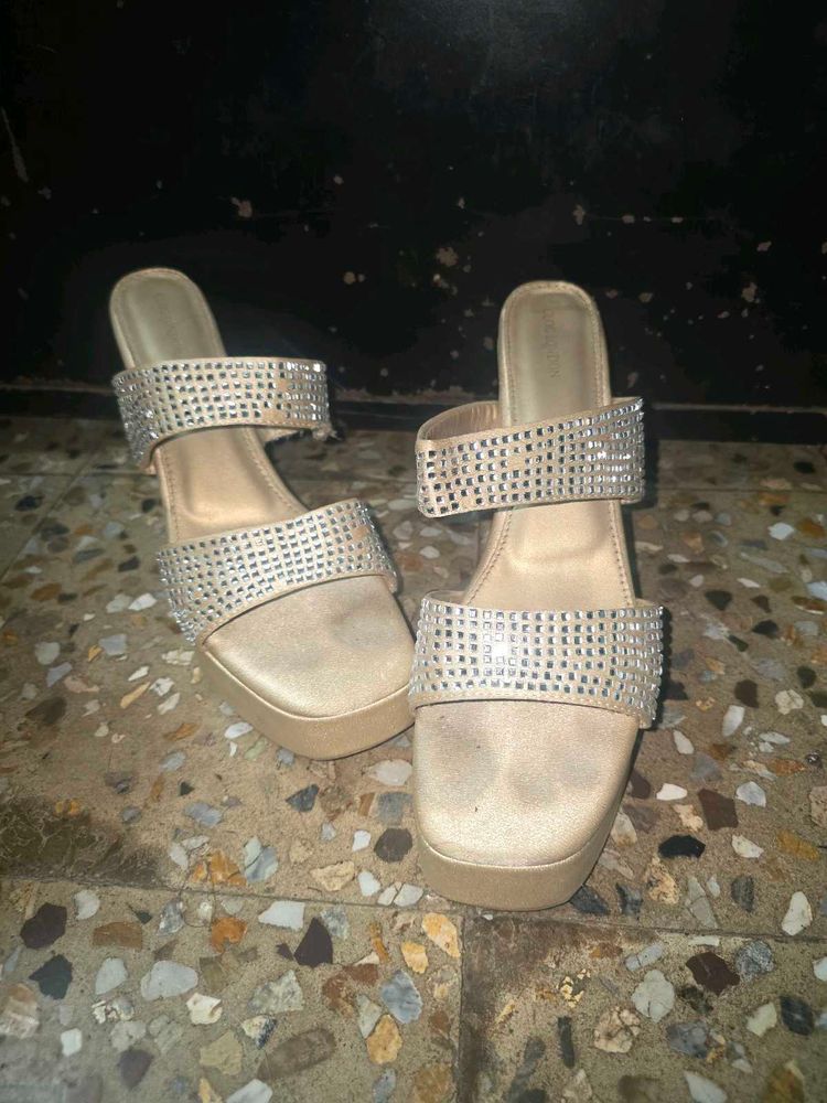 Sparkly Platform Heels