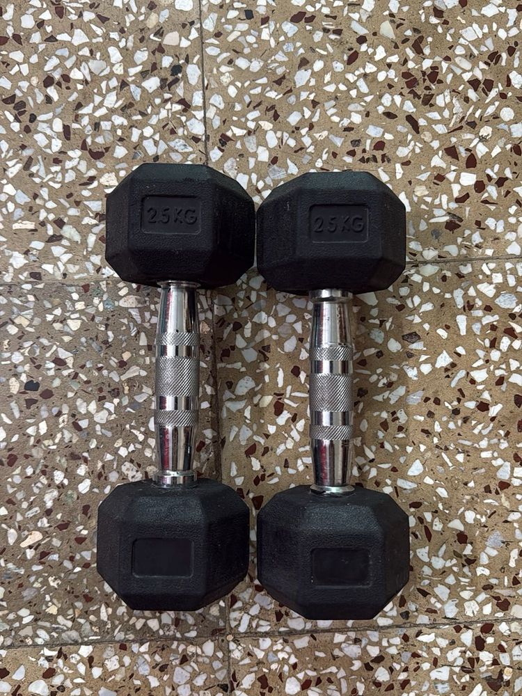 2.5KG*2 Hex Dumbbell Pair