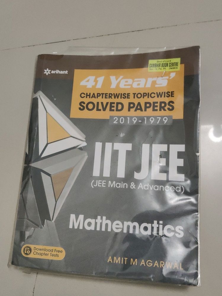 Mathematics  IIT Jee Main &amp; Advanced Solved Paper