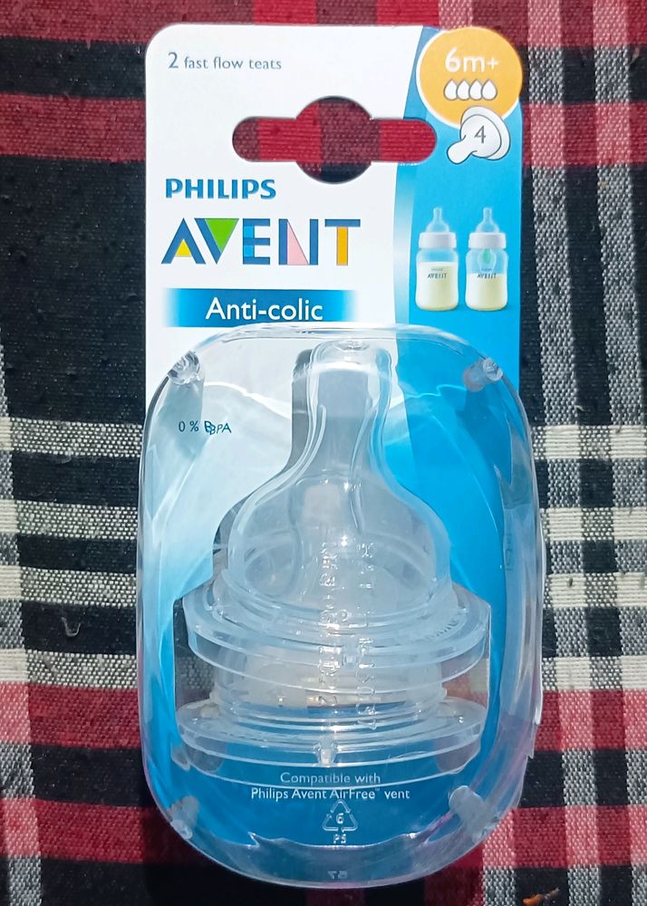 Philips Avent AntiColic Teats 6m+