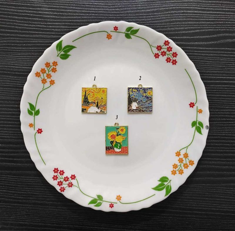 Van Gogh Painting Charm Any One From The Three