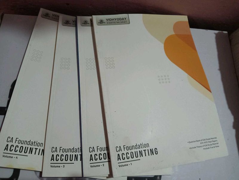 CA Foundation Accounting - Complete Set
