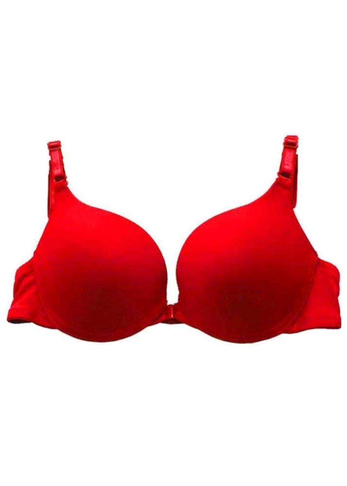 Front Open Perfect Red Bra For Multipurpose