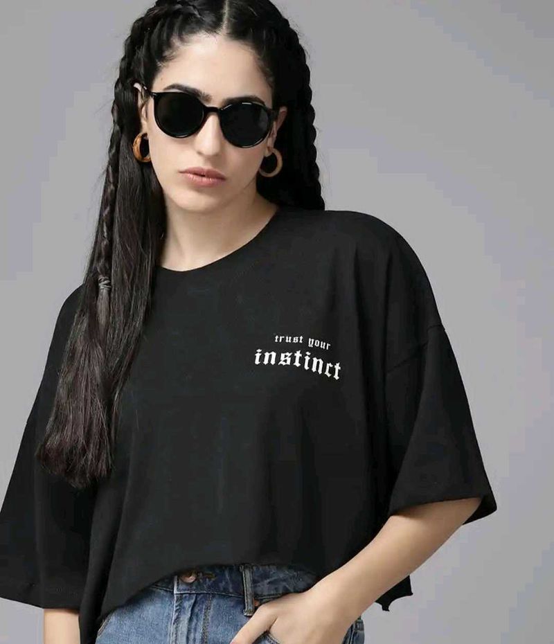 Printed Cotton CropTop