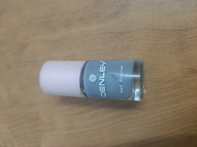 Nail Polish(Grey), Remover And A Free Toy Doll
