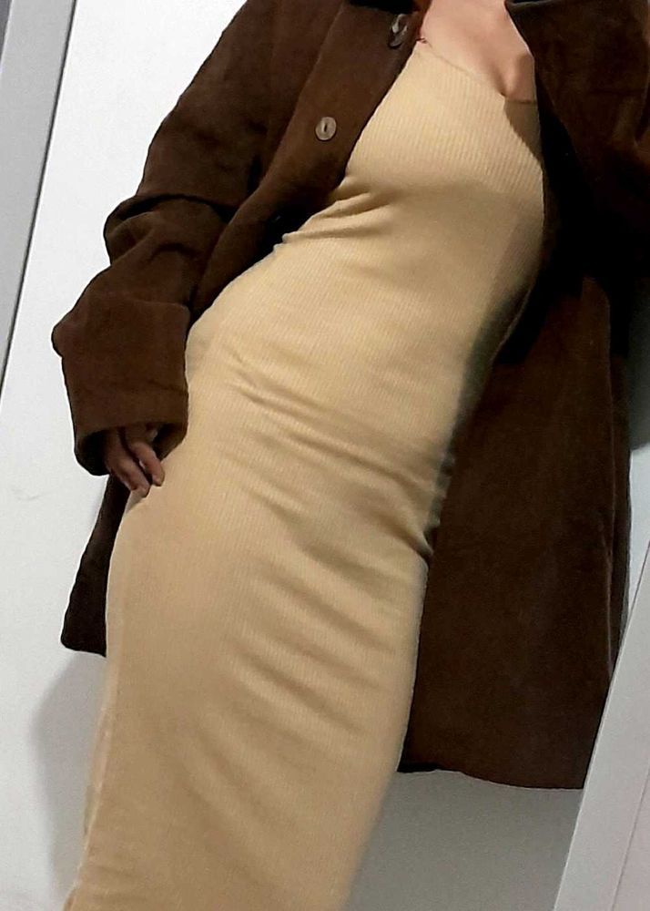 Ribbed Tank Dress - Casual Chic