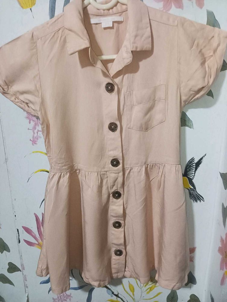 Cute Button-Down Top