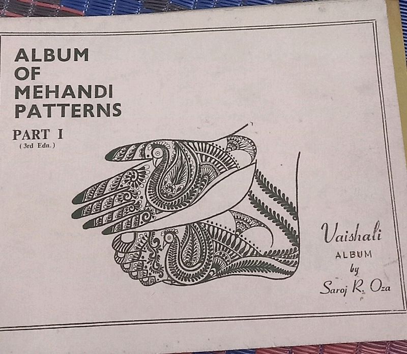 Album Of Mehendi Designs By Saroj Oza 5 Books