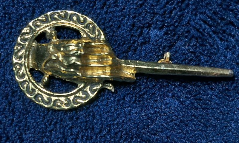 GoT Hand of the King Gold Tone Brooc