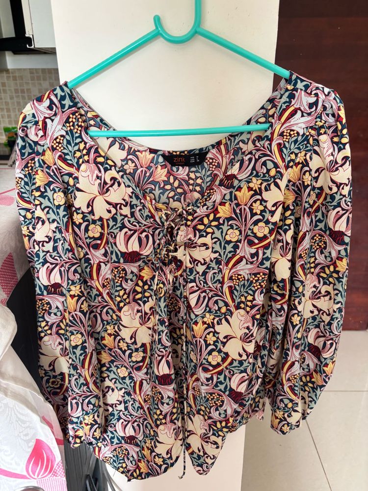 Floral Print Top