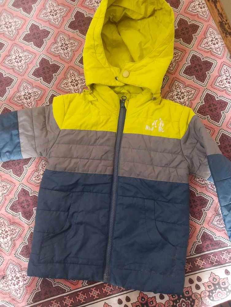 Colorful Kids Puffer Jacket