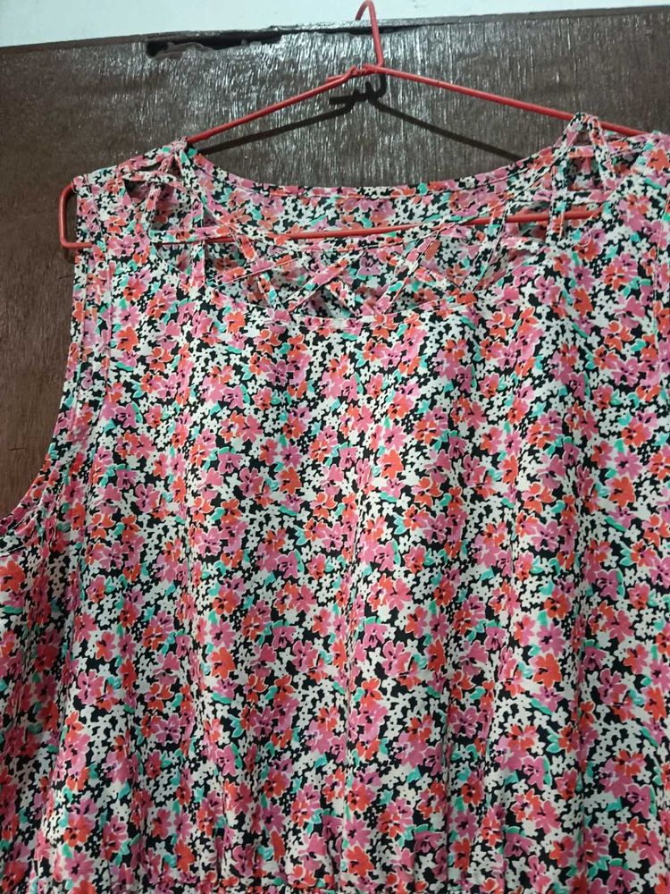 Partywear Dress It Has Design On Neck