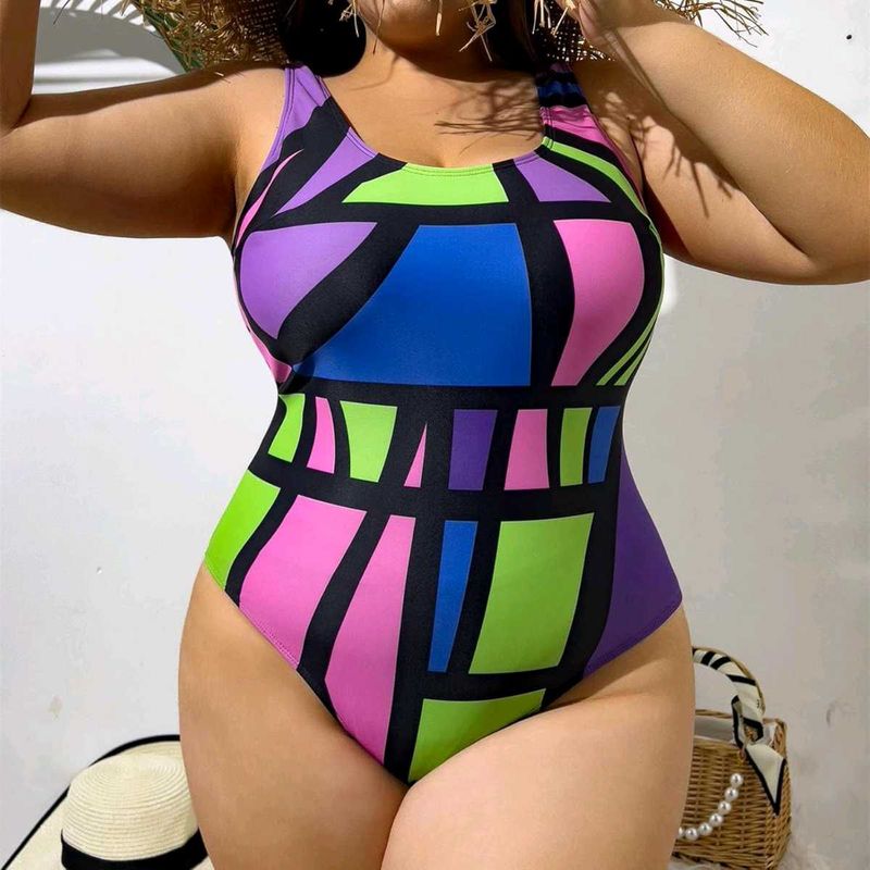 Plus Size Swimwear/One-piece/monokini