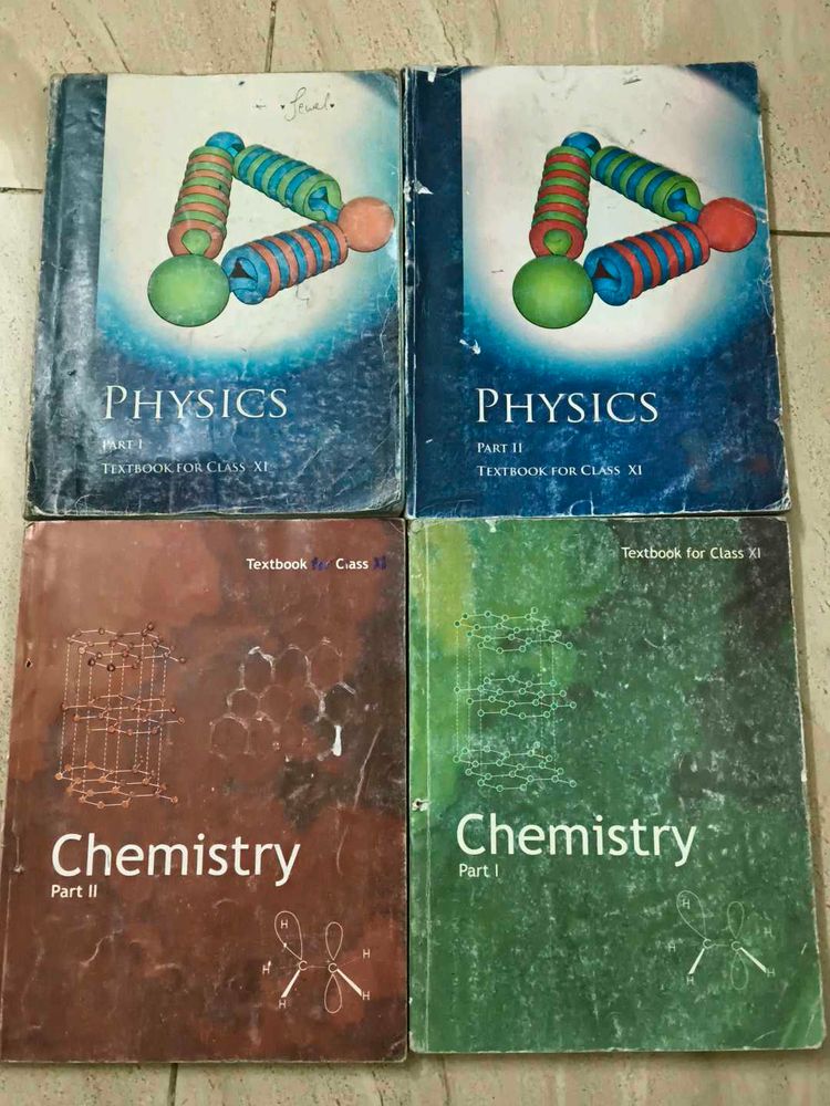 Physics &amp; Chemistry Textbooks Class XI