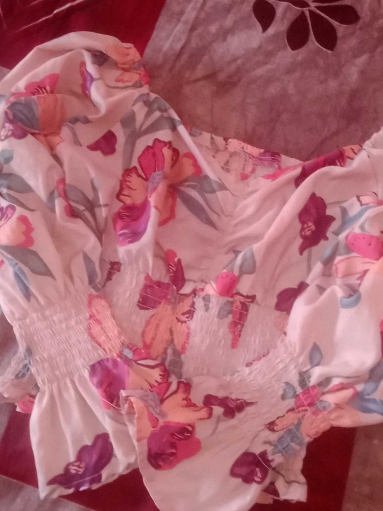 Floral Print Top