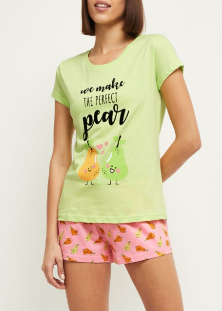 Yellow And Pink Night-suit