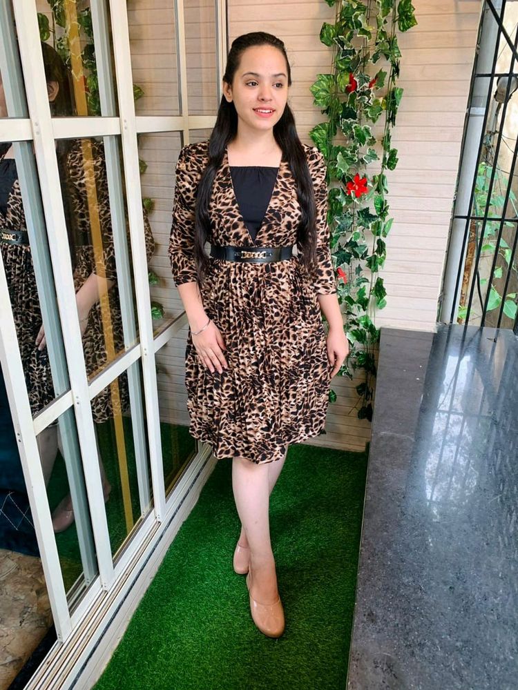 ANIMAL PRINT DRESS😍