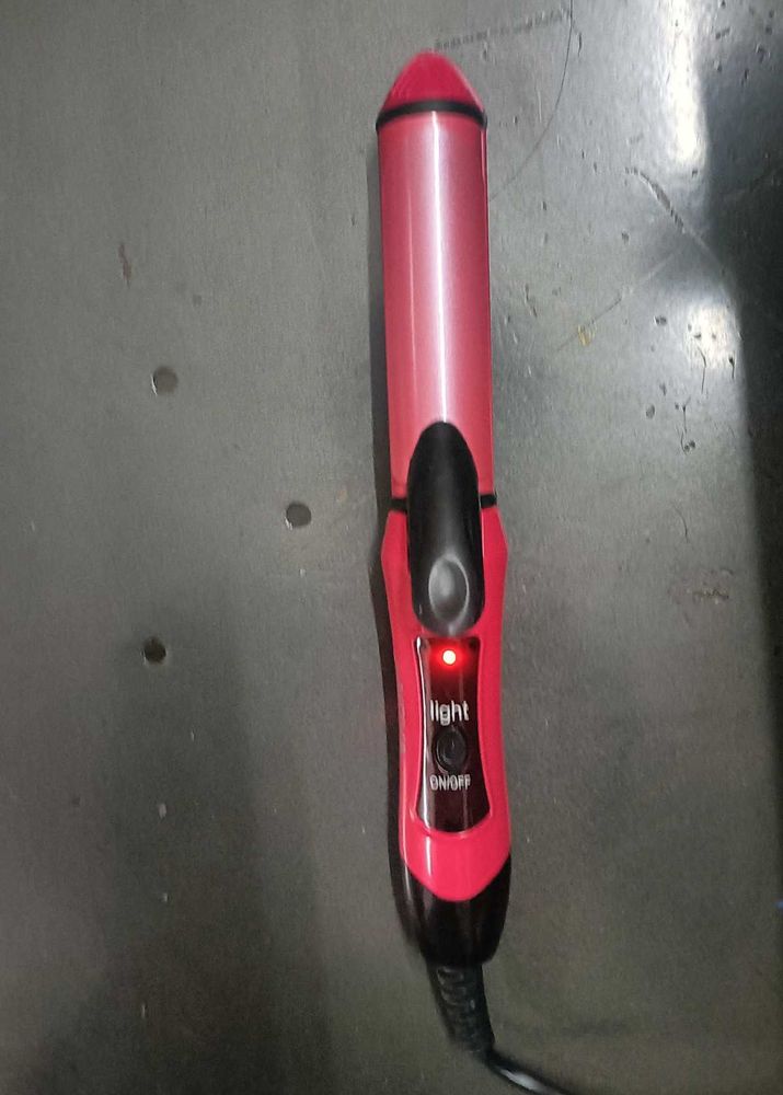 Hair Styler 3 In 1 Straightener Curler Crimping