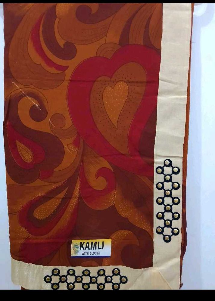 Heart Printed Saree