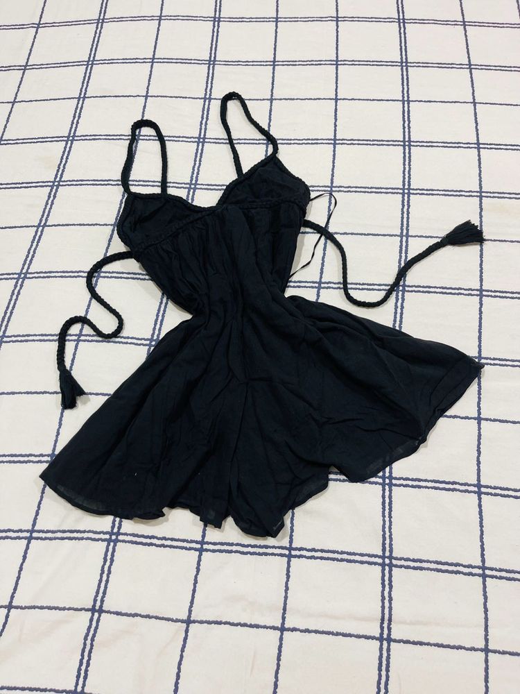 brand new black play suit