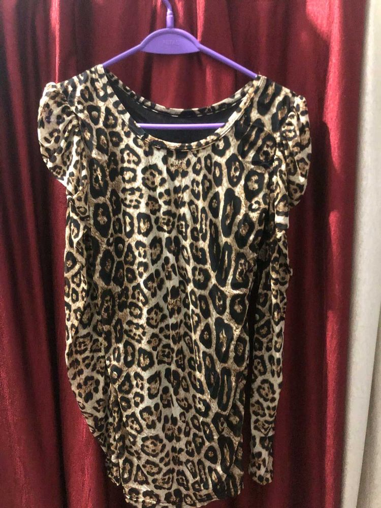 Leopard Print Top.
