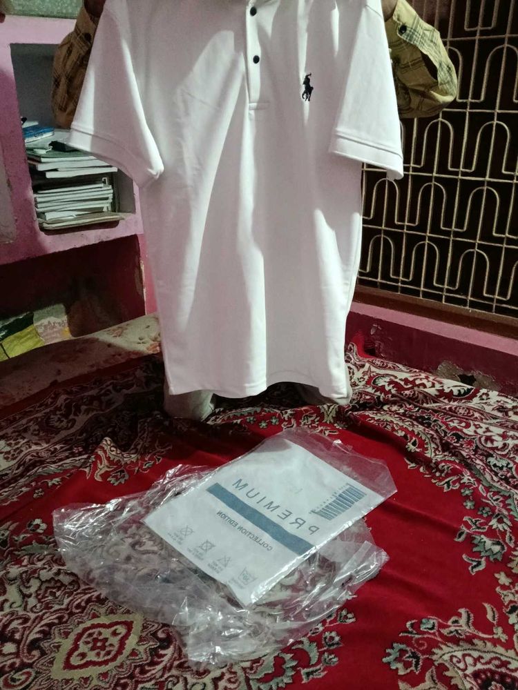 Ralph Lauren White Polo