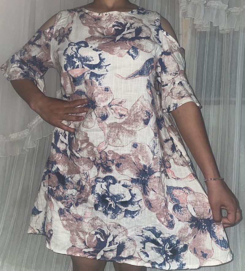 Cotton Mini Dress