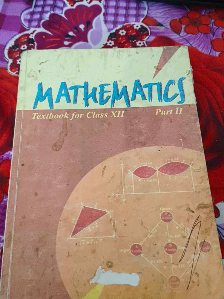 Mathematics Textbook Class XII Part II and Par