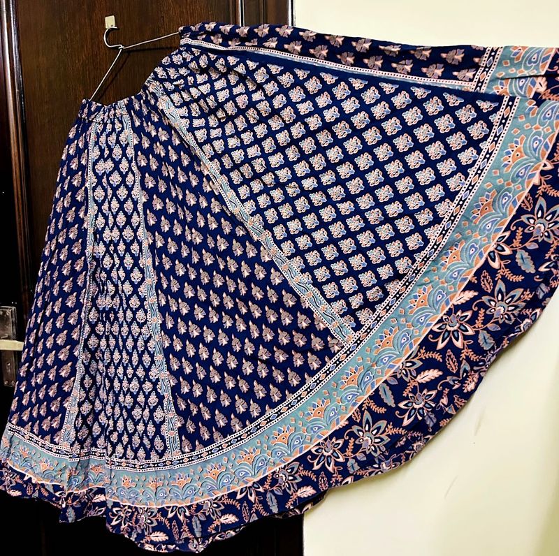 Boho Print Skirt