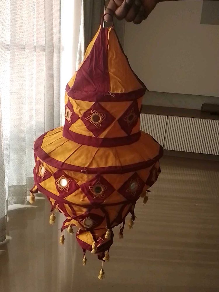 Bohemian Fabric Hanging Lamp