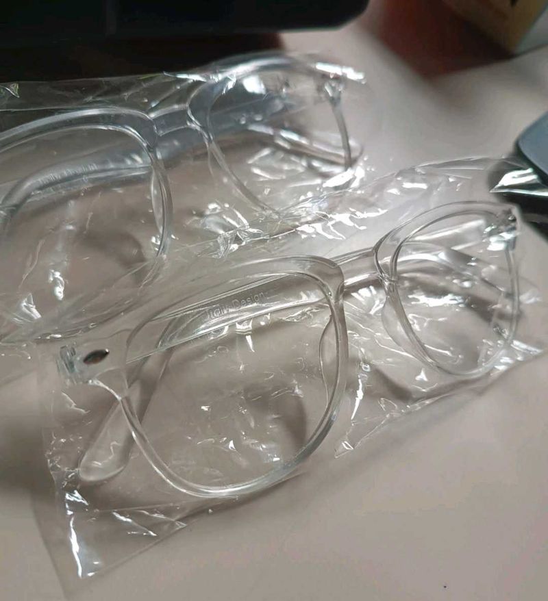 Clear Frame Fashion Glasses