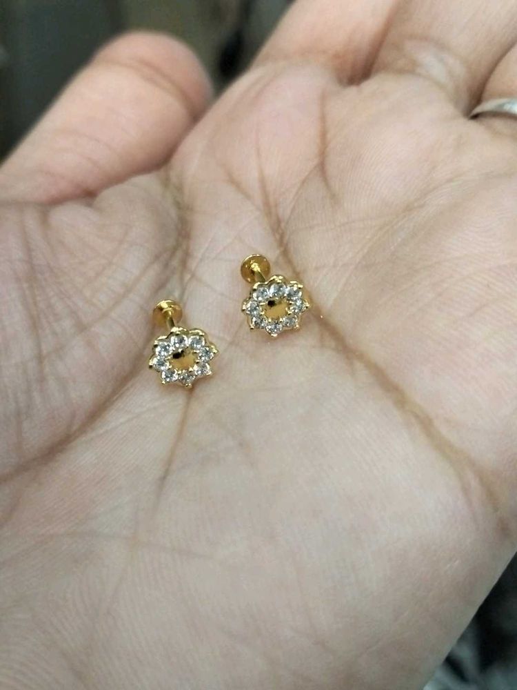 Floral Stud Earrings