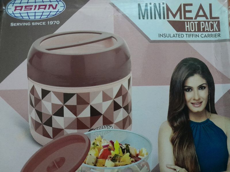 Asian Mini Meal Hot Pack Insulated Tiffin Carrier