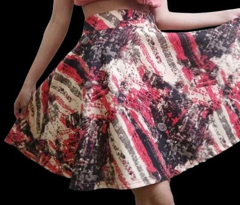 Patterned Skirt