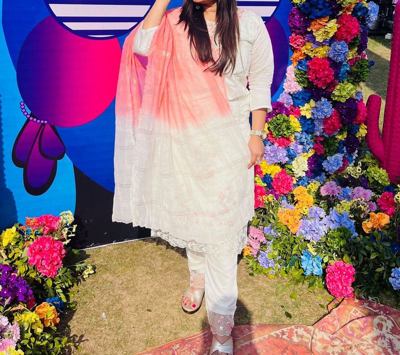 dress with duppata