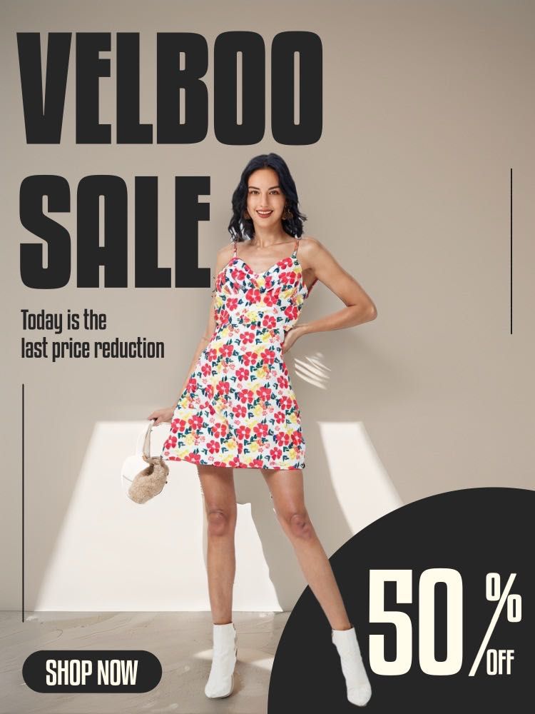 Floral Print Mini Dress