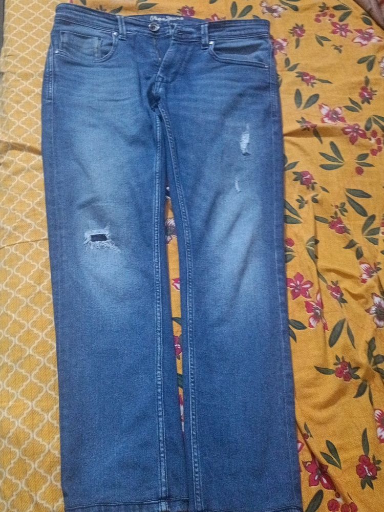 Men Blue Pepe Jeans 32 Size Like New