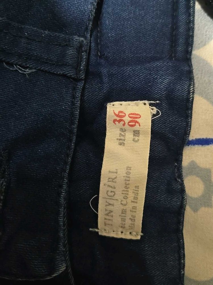 Kids Branded Stretchable Jeans,With Adjst Elastic
