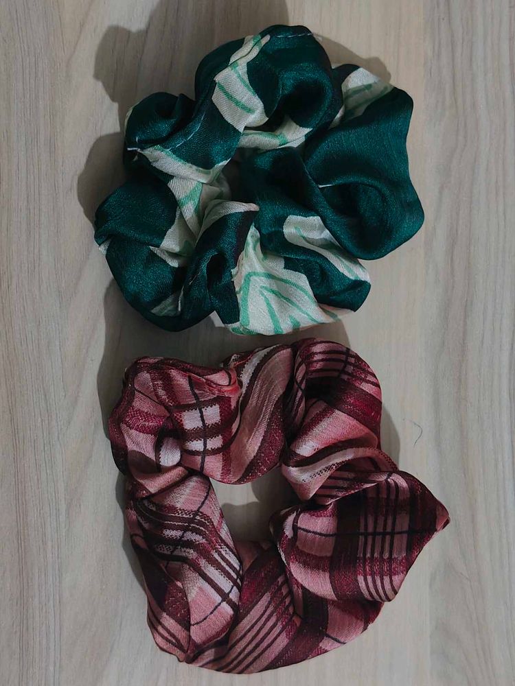Silk Scrunchie Set - Hair Accessories