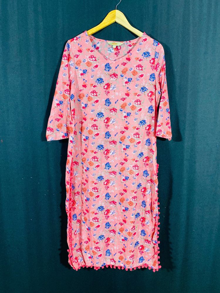 Pink Priented Kurta (woman)