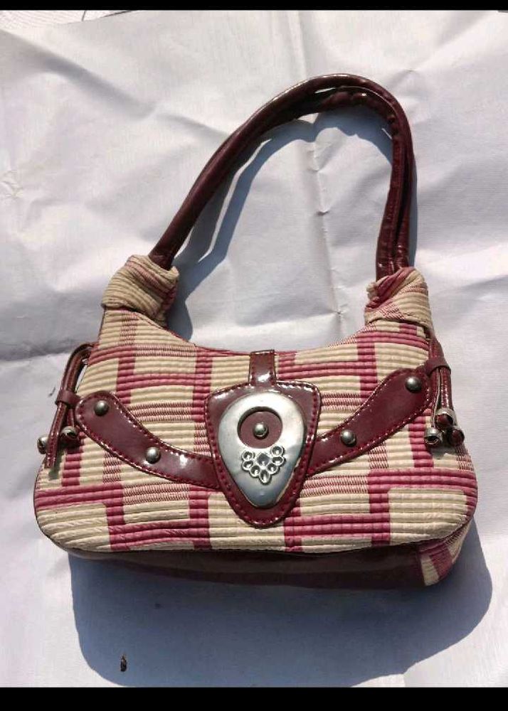 Unique Plaid Handbag