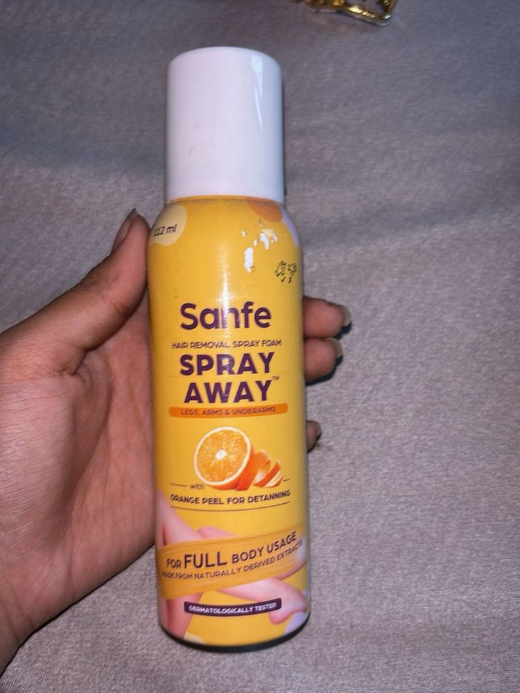 Sanfe hair removal body spray
