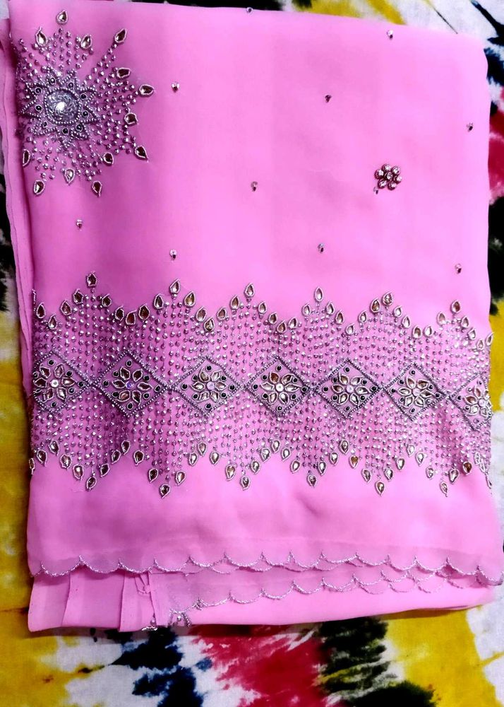 Light Pink Saree