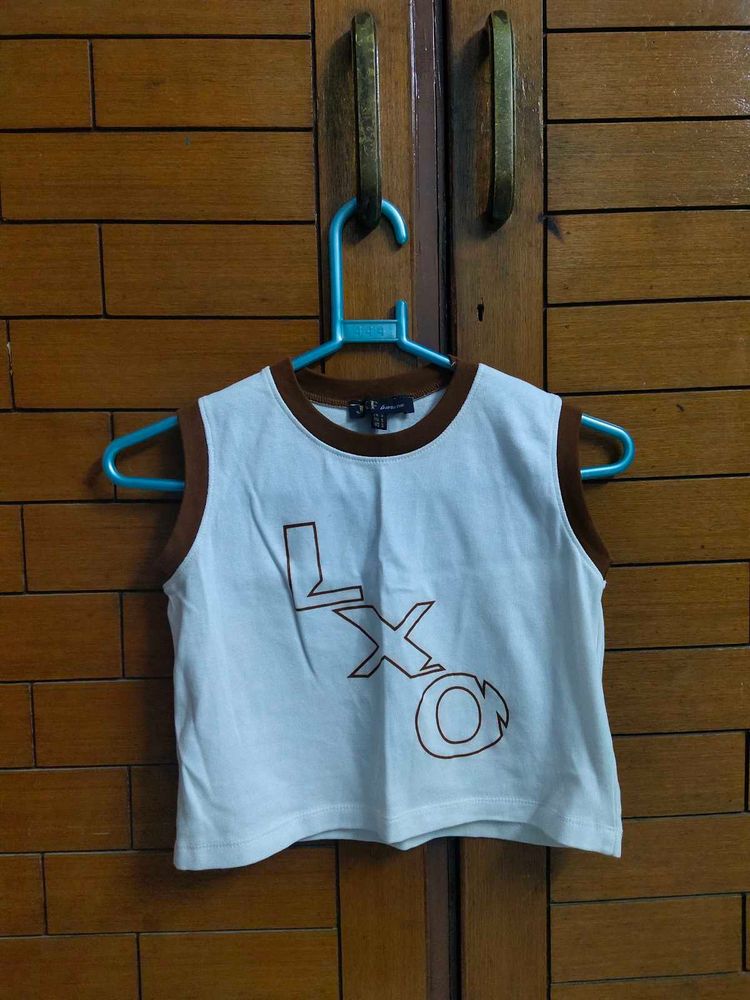 Boys' Sleeveless Graphic Tank Top✨