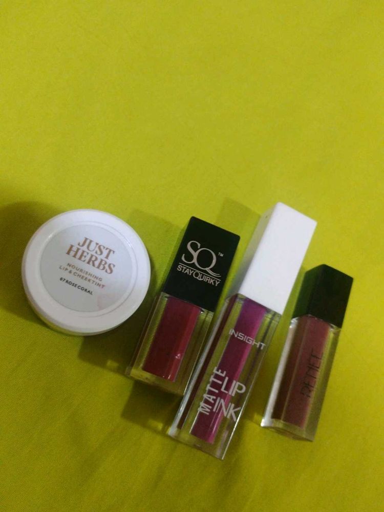 Liquid Lipstick And Lip N Cheek Tint
