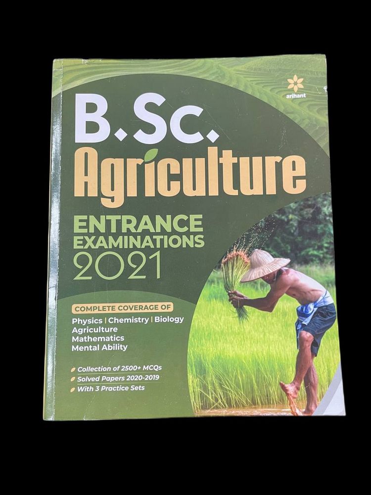 Bsc Agriculture Entrance Examination 2021