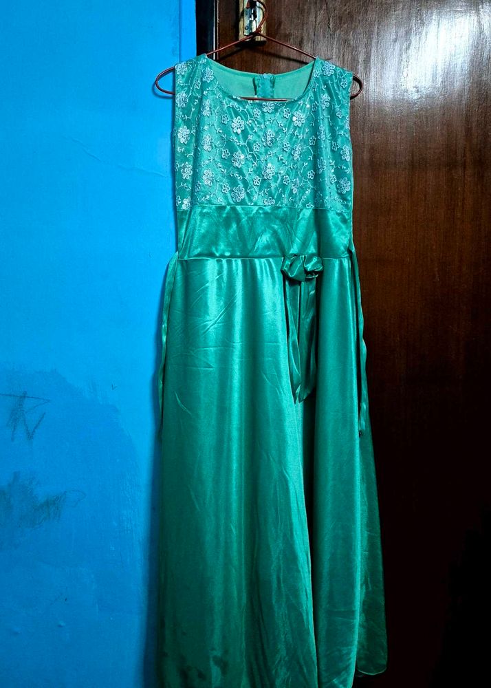 Sea Green Party Frock